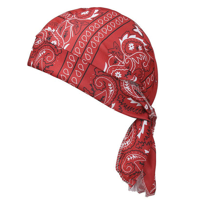 RoyalWave – Paisley Hair Durag – Red