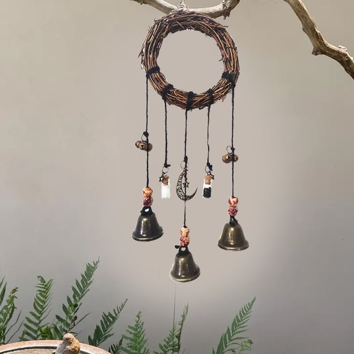 MystiBell – Boho Hanging Door Charm Bell – image 2
