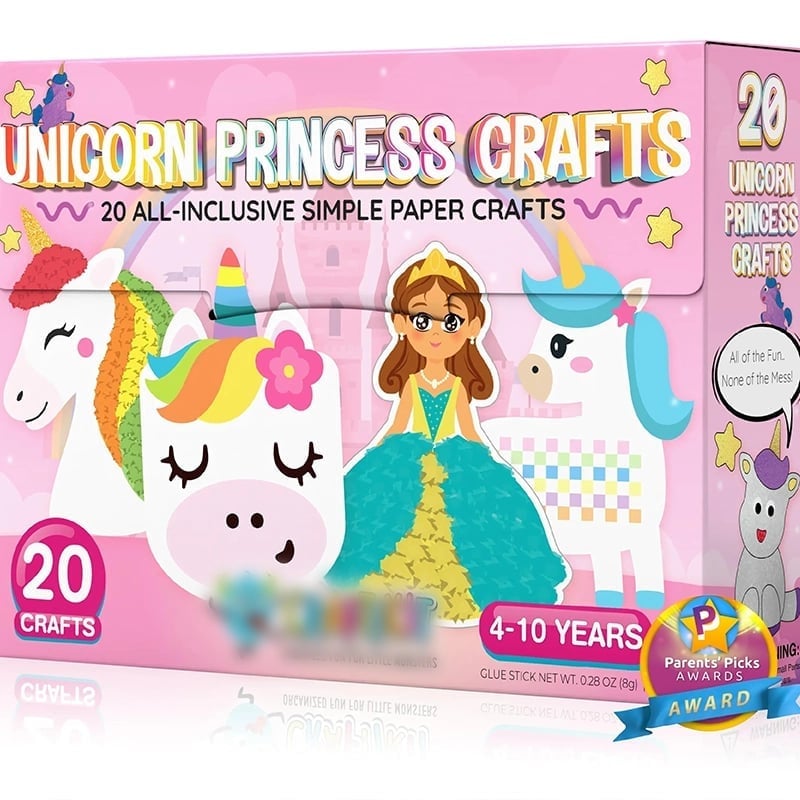 BrainCraft – Kids Educational Activity Kit – Unicorn Princess