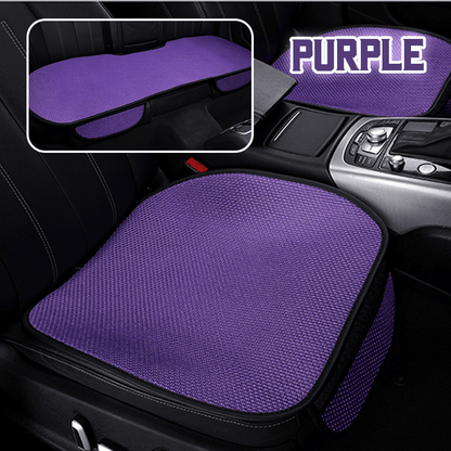 SeatBreeze – Breathable Seat Cover Cool Anti Slip Comfort – Purple / Fullset (2 Front Seats + Full Backseats)