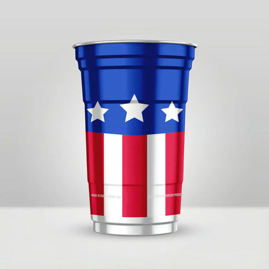 FreedomSip – 250th Anniversary Reusable Party Cups – 15oz-20pk