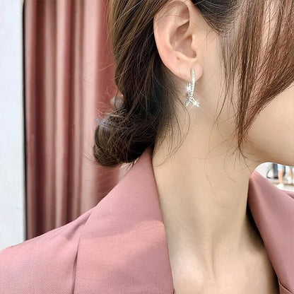 CelestiaCross - Statement Earrings – Silver / Without Gift Box