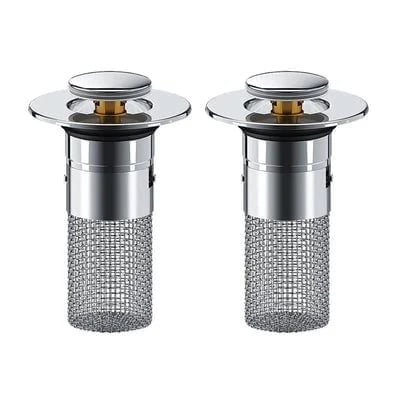 ClogBlock – Steel Drain Catcher – 2 PCS