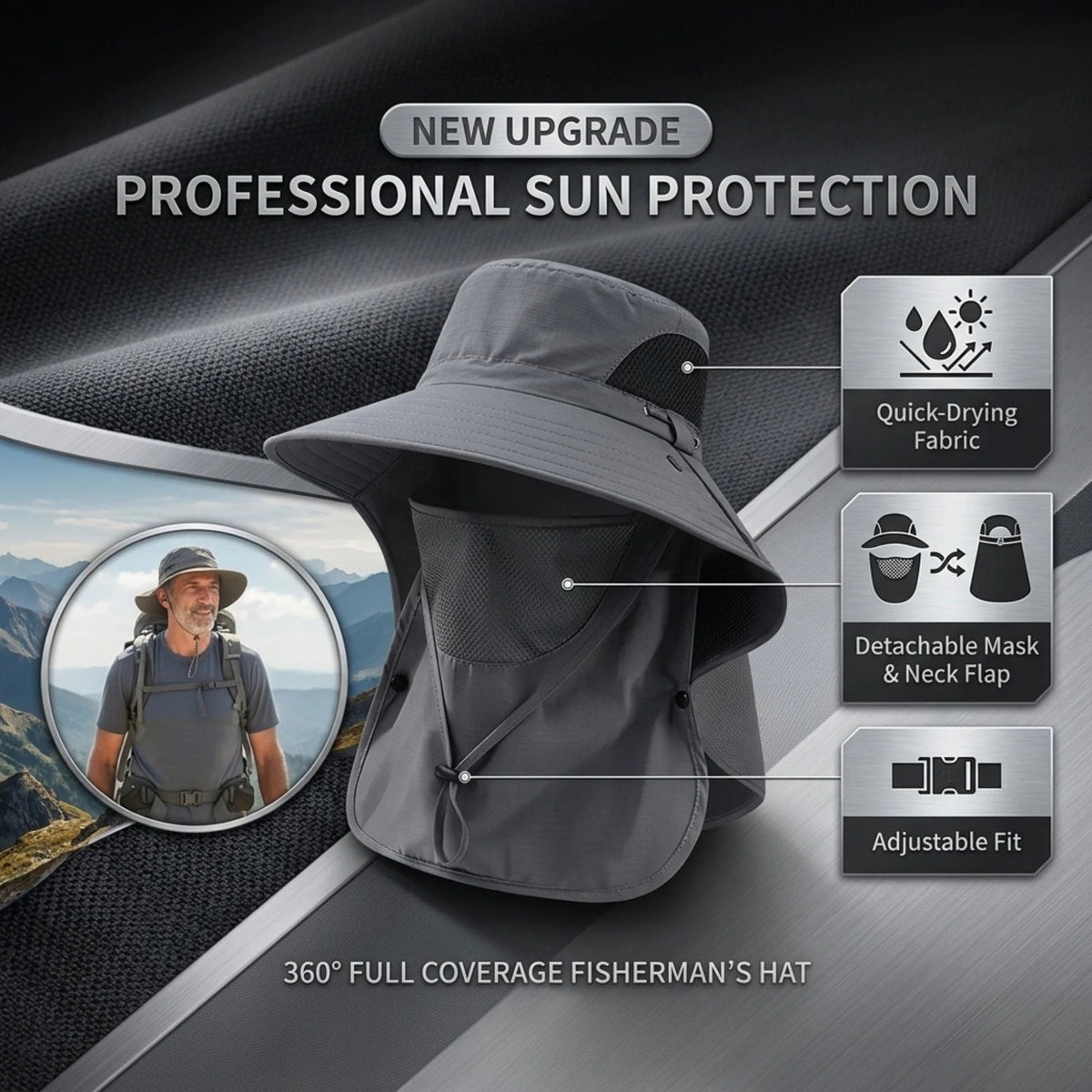 CatchSafe – All Weather Fishing Face Cover & Neck Guard – image 7