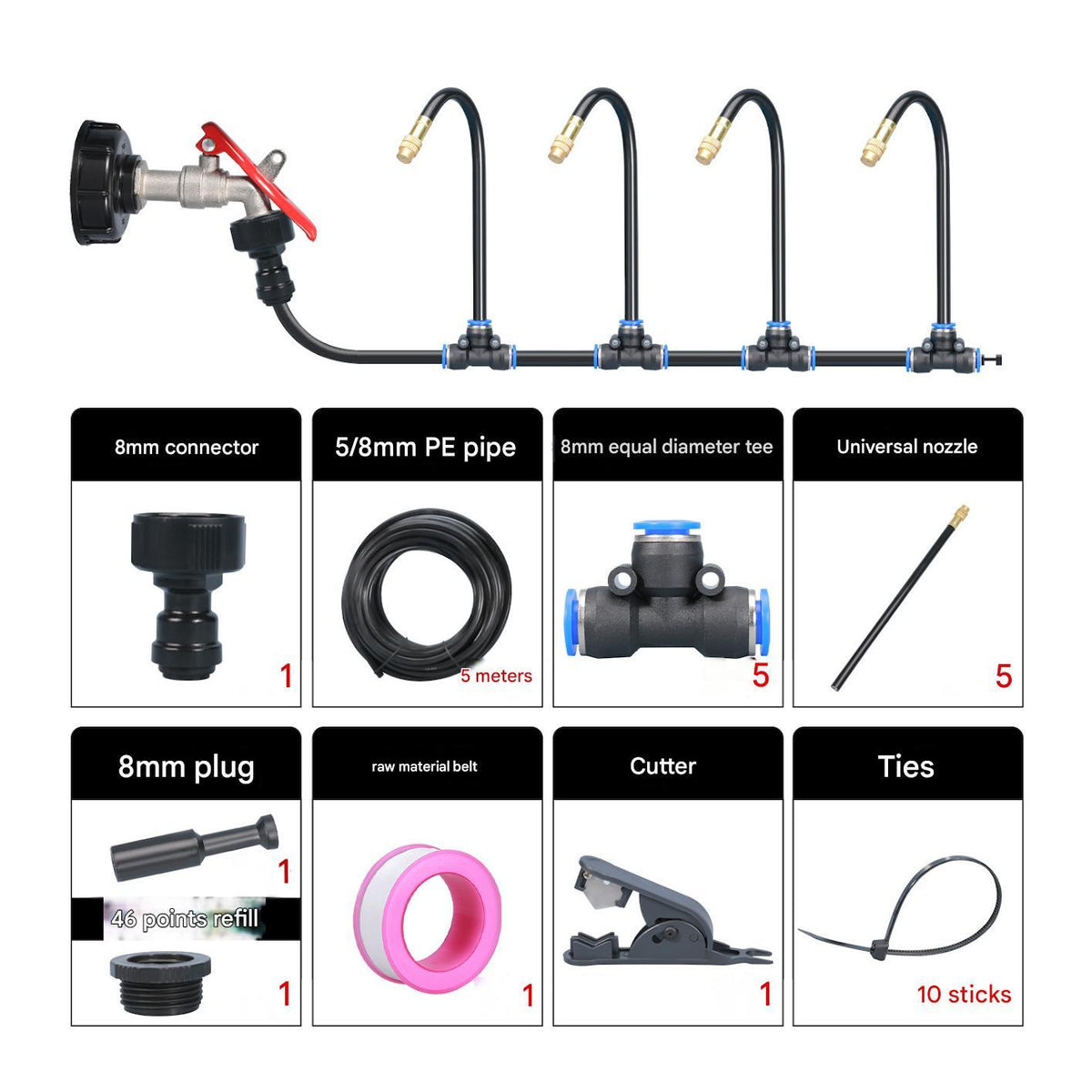 HydroCircle – 360° Curved Automatic Irrigation System – image 7