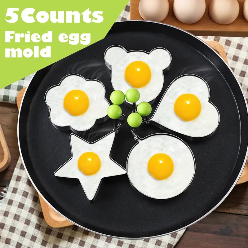 YolkMaster – Multi-Shape Egg Ring Mold Kit – Buy 1
