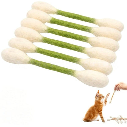 WhiskerFun – Multi Cat Swab Toy Set – Green