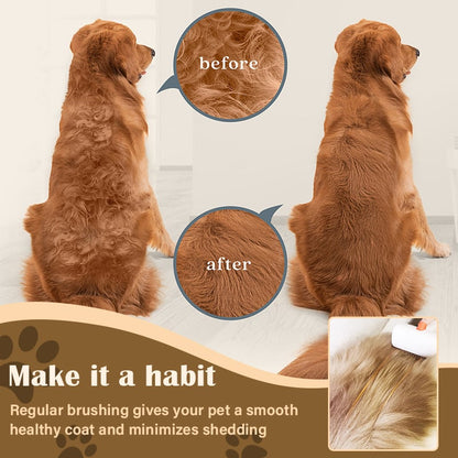 PawGroom – Self-Detangling Pet Brush & Comb – image 2