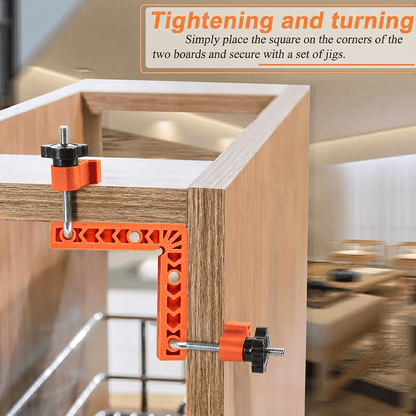 CornerPro - 90 Degree Corner Clamp & Positioning Square Set (3" & 4") – image 6