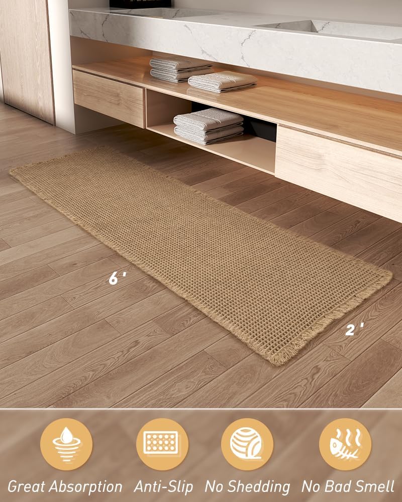 CozyStride – Upgraded Waffle Runner Rug – image 6