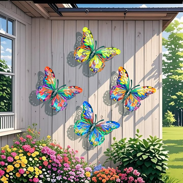 Butteriva – Metal Butterfly Wall Art – image 2