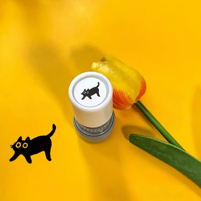 MeowMark – Cat Pattern Stamp Set – Worried kitten