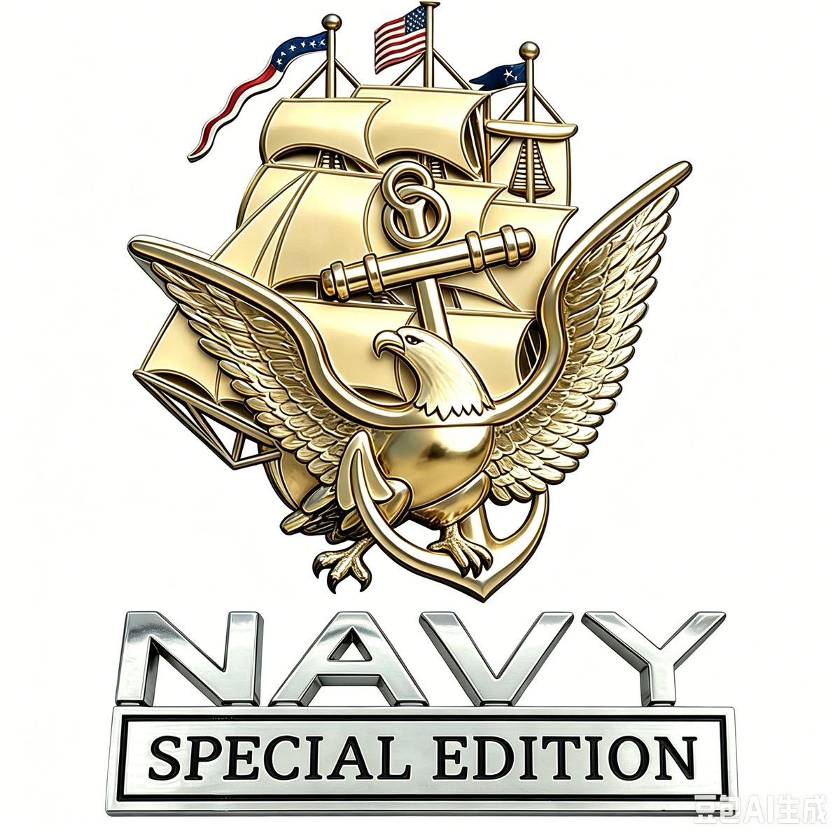 NavyHonor – Navy Veteran Metal Auto Emblem – image 20