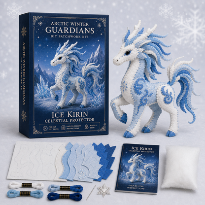 NordicStitch – Winter Fantasy DIY Kit – Ice Kirin