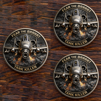 ThunderStrike – A-10 Warthog Legacy Coin – BUY 2 GET 1 FREE -3 Coins