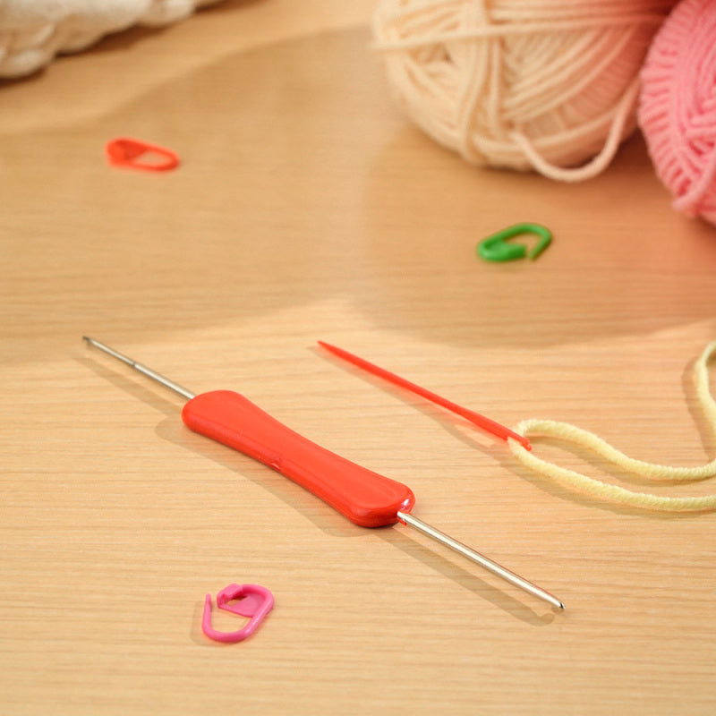 CozyBloom – Hand-Knitted Rose Blanket DIY Kit – image 5