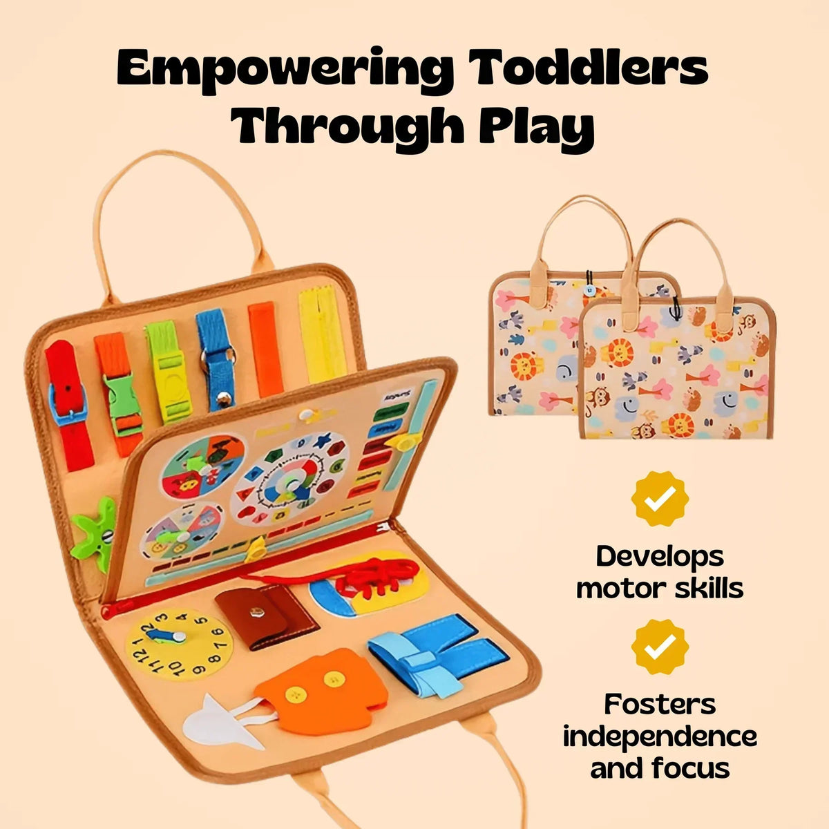 MontiPlay™ – Creative Learning Through Play – Animal Orange