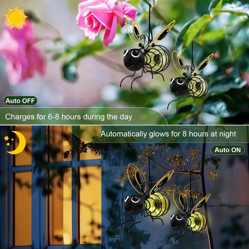 Sunlit Hive – Hanging Bee Light Set – image 2