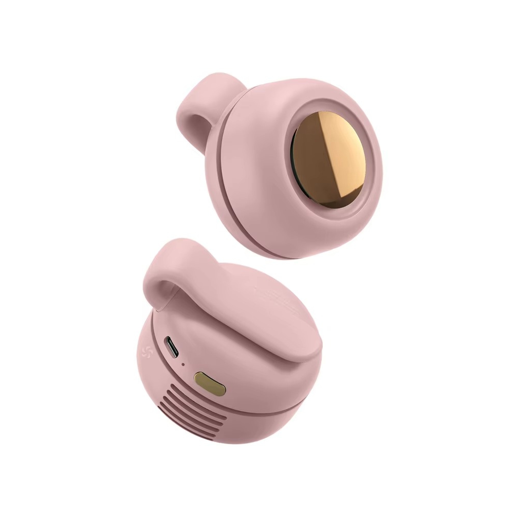 AirGrip – Hands-Free Cooling Clip Fan – Pink