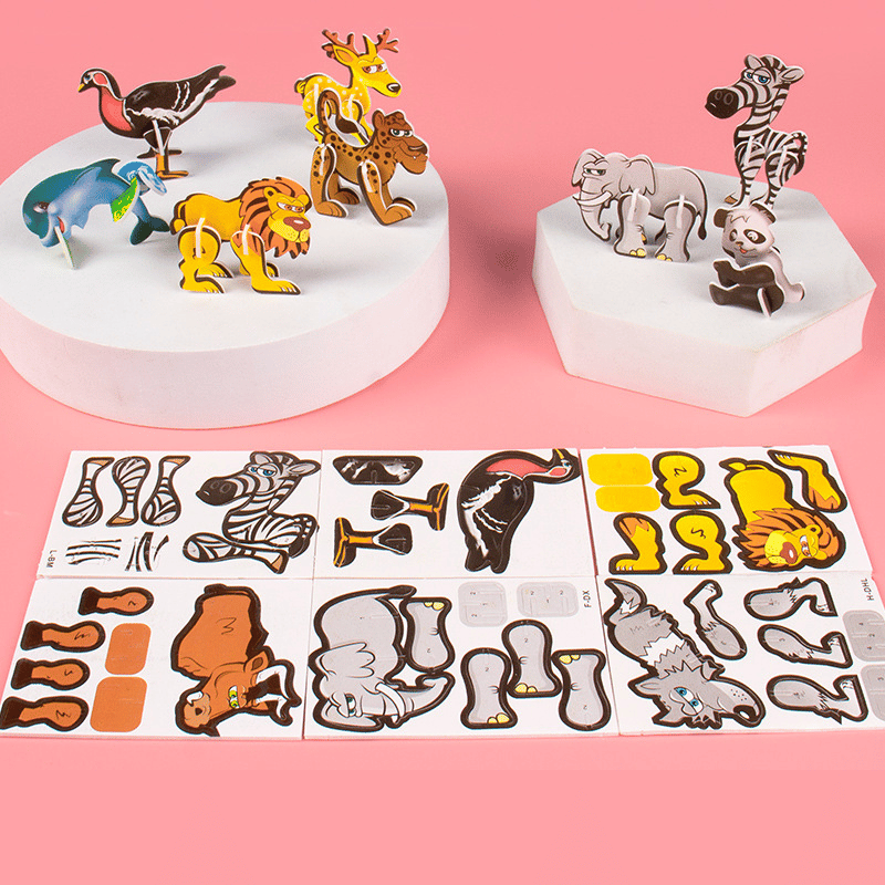 BugBuild – 3D Creative Insect Paper Jigsaw Puzzle – Animal Jigsaw Puzzle(25 pcs)