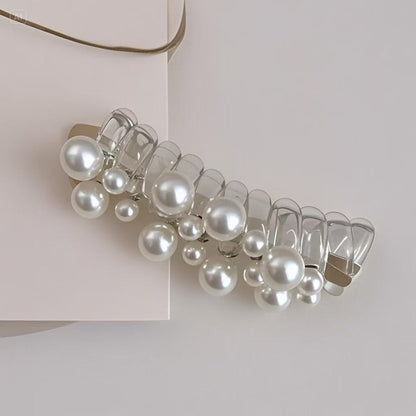 CoilLuxe – Premium Spiral Hair Ties Pack – White Pearl