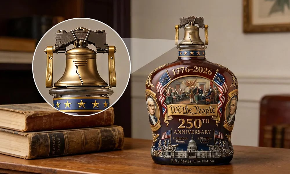 LibertyReserve – 250th Anniversary Whiskey Bottle – image 8