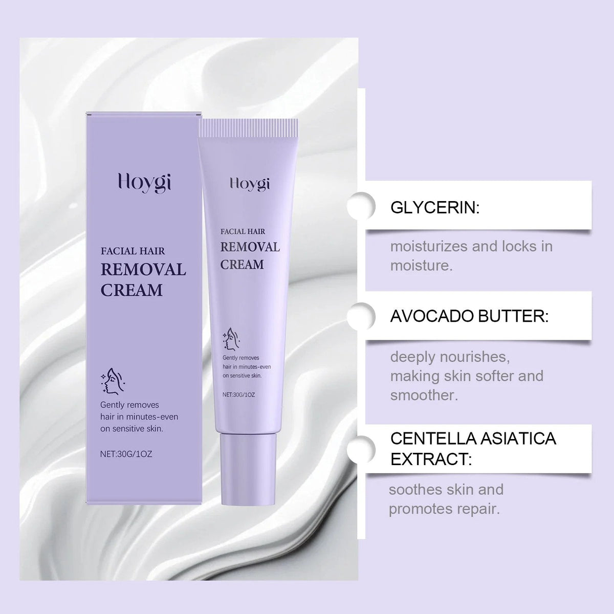 VelvetSkin – Painless Facial Hair Removal Cream – image 6
