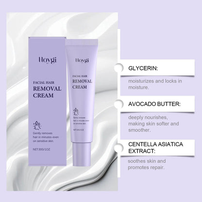 VelvetSkin – Painless Facial Hair Removal Cream – image 6