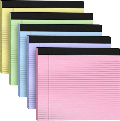 WriteEase – Double-Sided Legal Pad for Organized Notes – Red