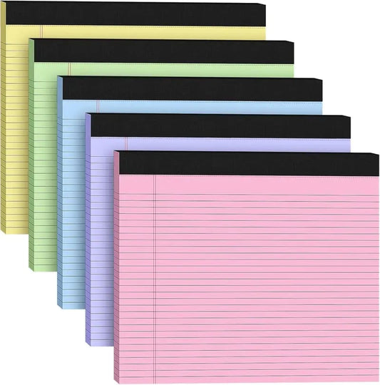 WriteEase – Double-Sided Legal Pad for Organized Notes – Red