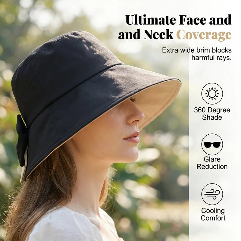 BowBreeze – Elegant Sun Protective Wide Brim Hat – image 7
