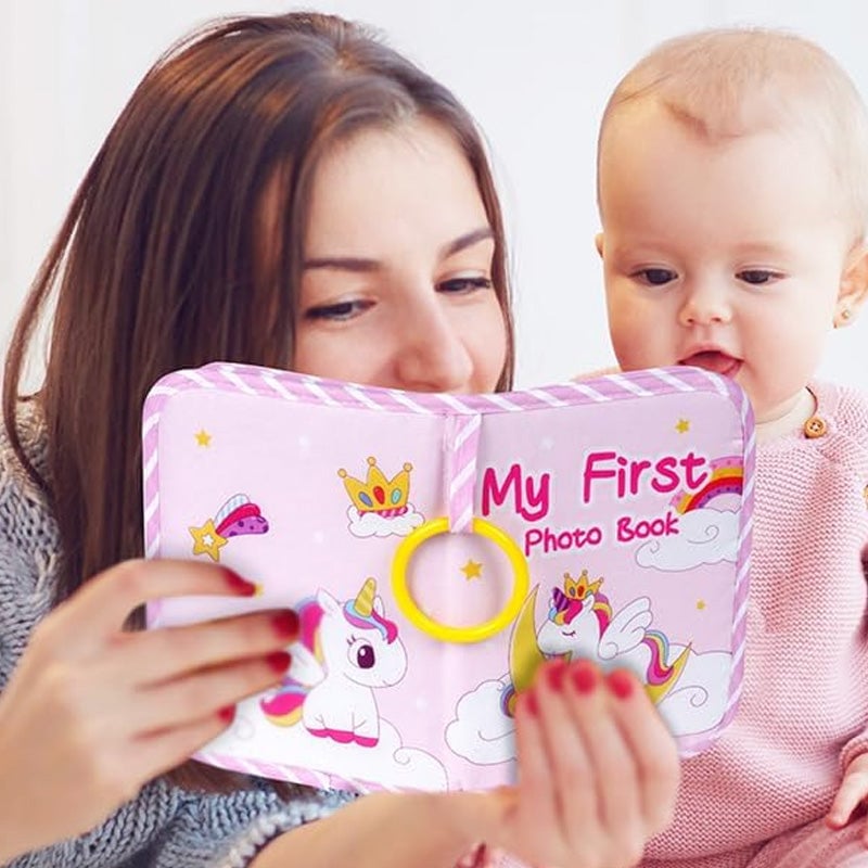 CuddlePages – My First Baby Memory Book with Mirror – image 9