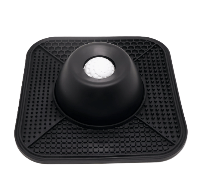 TreatMotion – 2-in-1 Lick Mat Feeding Toy – Black