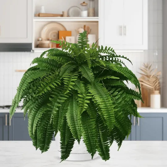 GreenGlow – Realistic Artificial Boston Fern – image 9
