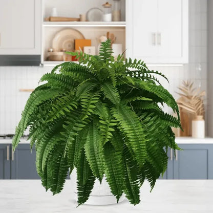 GreenGlow – Realistic Artificial Boston Fern – image 9