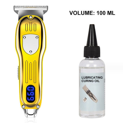 StyleForge – All-in-One Grooming Clipper Set – Gold+100ml Shaver Oil
