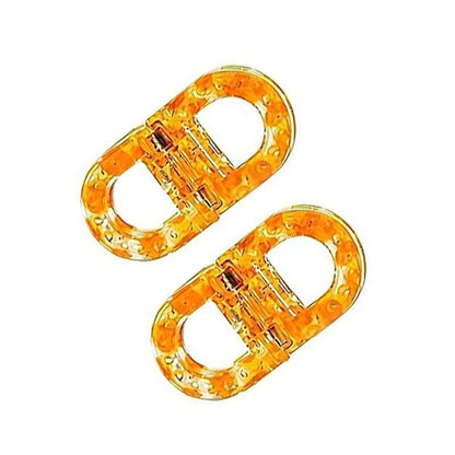 MagnaClip – Smart Magnetic Hair Clips – Orange (1 pair)