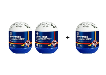 RodentGuard - Plant-Based Indoor Mouse Repellent Gel – BUY 2 GET 1 FREE (3PCS) / Without outdoor repeller