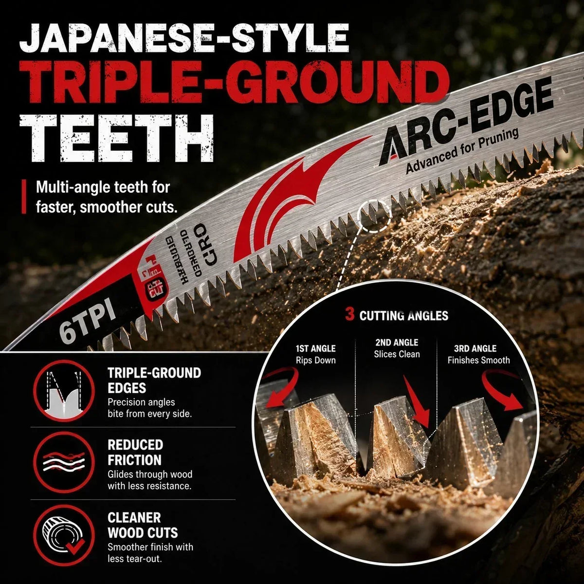 TimberEdge – Curved Pruning Saw Blades – image 7