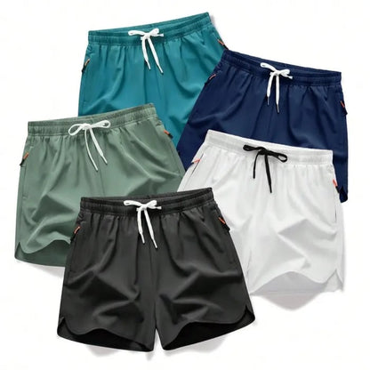 FlexCore – 5-Inch Quick-Dry Running Shorts for Men – Multi colored 3 / S