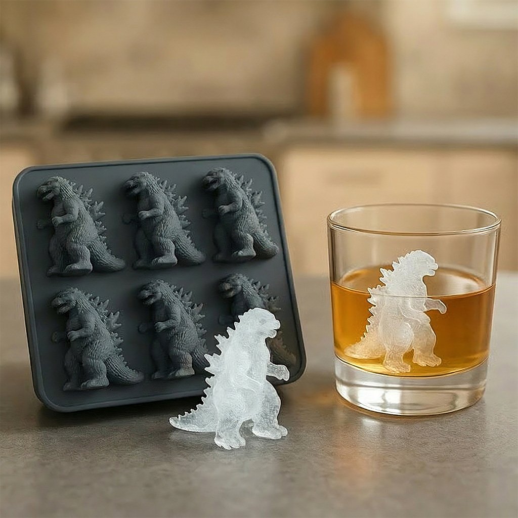 ChillCow Cubes – Novelty Ice Tray – Monster (6-Cavity)