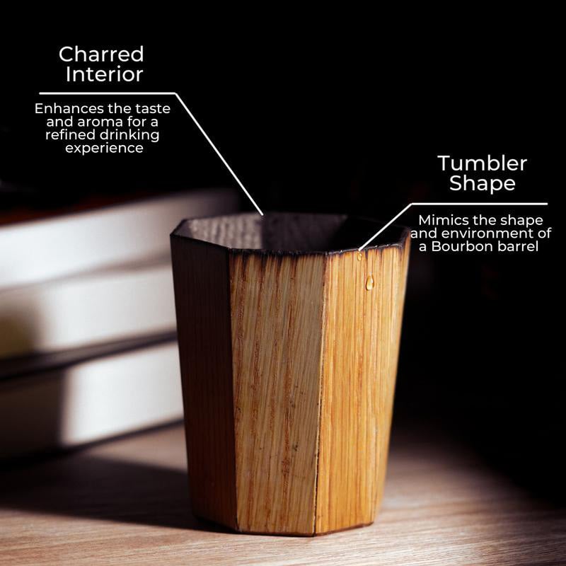 BourbonCraft – White Oak Whiskey Cup – image 8