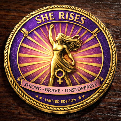 RadiantRise – Inspirational Women’s Legacy Collector Coin – BUY 1