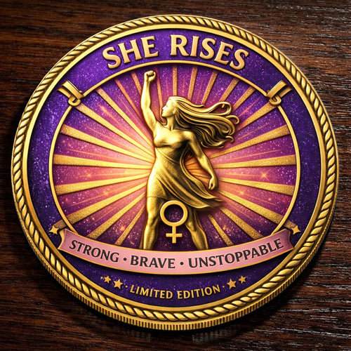 RadiantRise – Inspirational Women’s Legacy Collector Coin – BUY 1