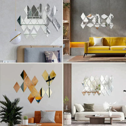 ReflectCraft – Modern Geometric Mirror Wall Art – image 9