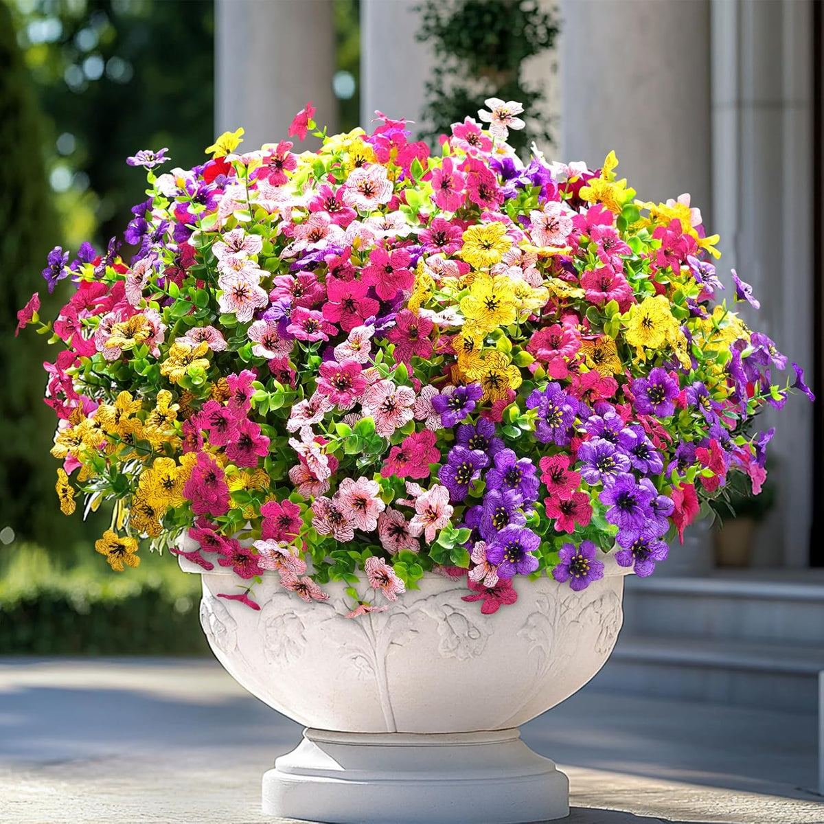 High-Grade Material Artificial Flowers – ALL COLOR / Fill 1 POT (120 flowers)