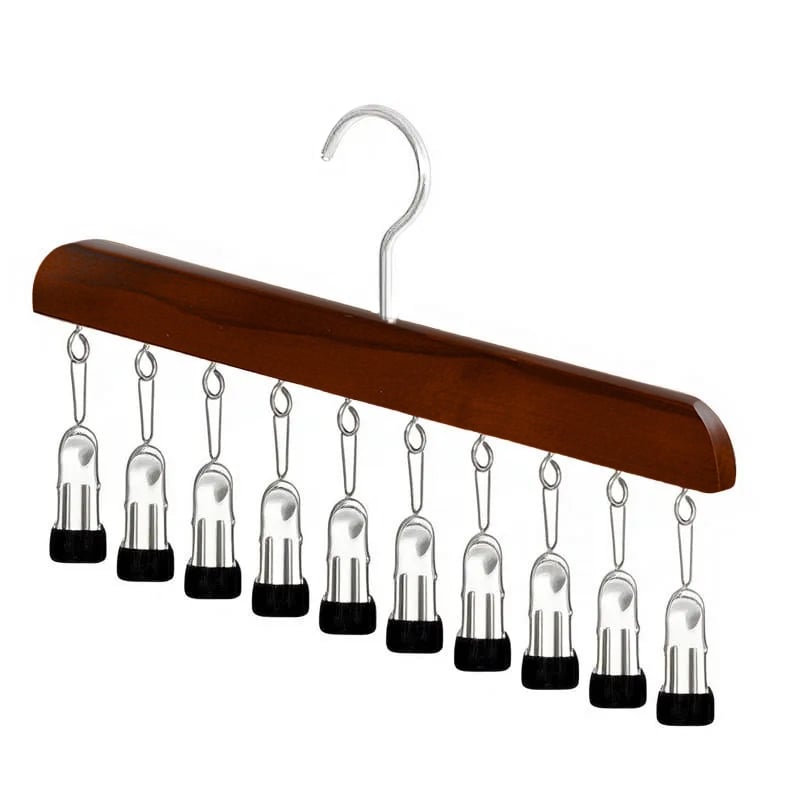 ClipNest – 10-Clip Space Saving Closet Organizer – Vintage