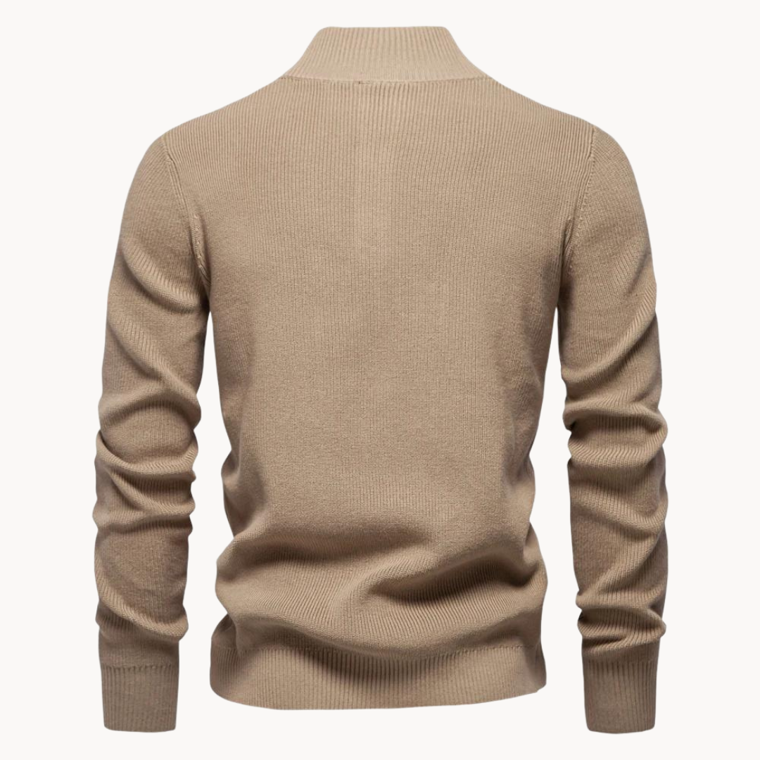 Ashton Button Mockneck Sweater – image 8