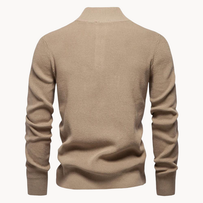 Ashton Button Mockneck Sweater – image 8