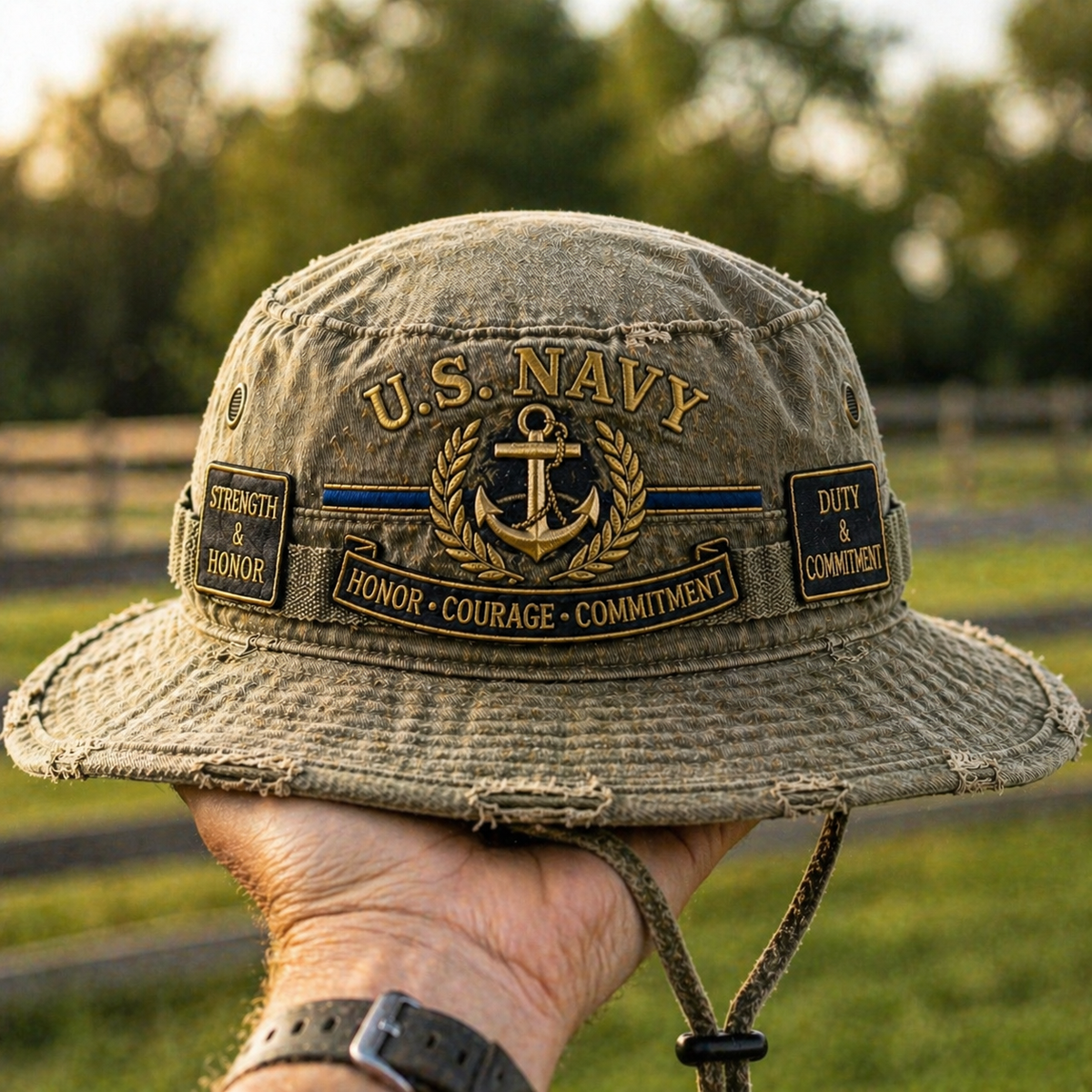 SailorSpirit – Maritime Service Cap – image 3